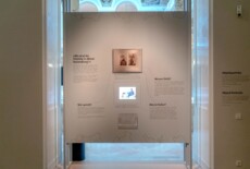 Installation view of the Sharing Stories exhibition at the Weltmuseum Wien, 2017